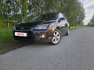 2007 Ford Focus II Рестайлинг, чёрный, 630000 рублей, вид 4