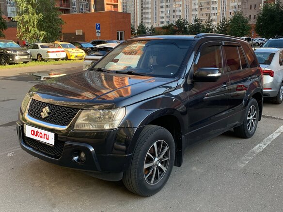 2008 Suzuki Grand Vitara II Рестайлинг, чёрный