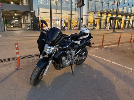 2007 Yamaha FZ6, чёрный, 500000 рублей, вид 3