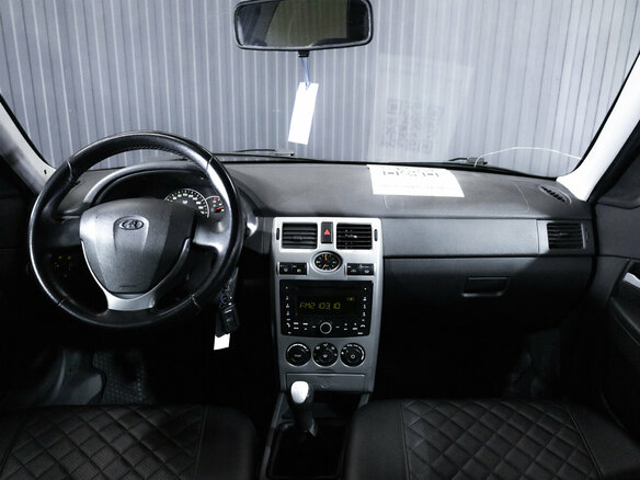 2012 Lada (ВАЗ) Priora I, чёрный - вид 12