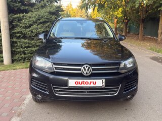 2011 Volkswagen Touareg II, чёрный, 2000000 рублей, вид 3