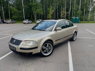 2001 Volkswagen Passat B5 Рестайлинг, золотистый, 460000 рублей, вид 1