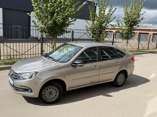 2021 Lada (ВАЗ) Granta I Рестайлинг, серый, 650000 рублей, вид 4