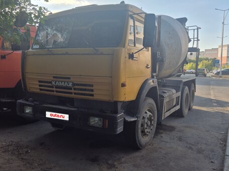 2007 КамАЗ Автобетоносмеситель, жёлтый, 1150000 рублей, вид 1