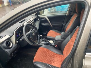 2013 Toyota RAV4 IV (XA40), бежевый, 1400000 рублей, вид 4