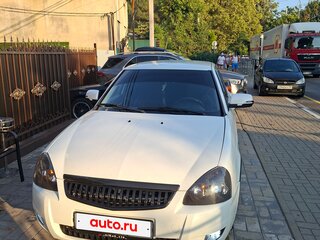 2010 Lada (ВАЗ) Priora I, белый, 325000 рублей, вид 1