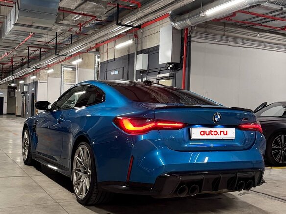 2023 BMW M4 Competition Package G82/G83, синий, 9490000 рублей - вид 2