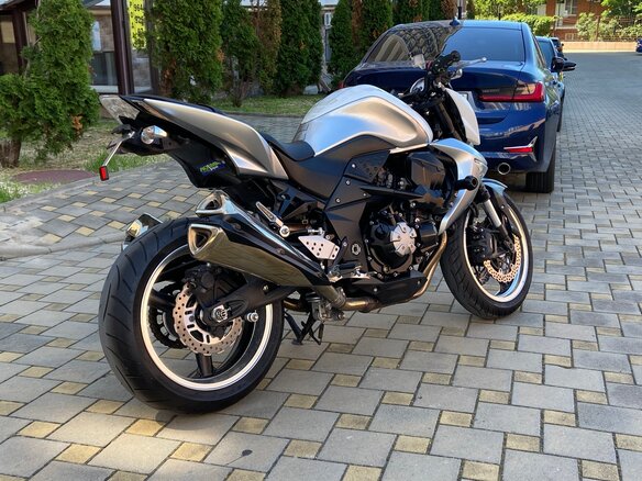 2009 Kawasaki Z 1000, серебристый, 715000 рублей - вид 20