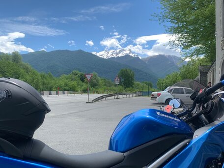 2007 Kawasaki ER-6F (Ninja 650R), синий, 220000 рублей, вид 5
