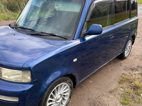 2002 Toyota bB I, синий - вид 1