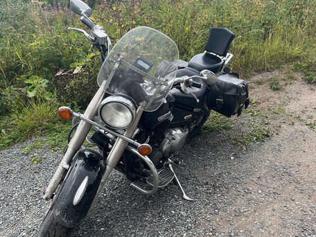 2001 Yamaha XVS400 Drag Star, чёрный, 380000 рублей, вид 1
