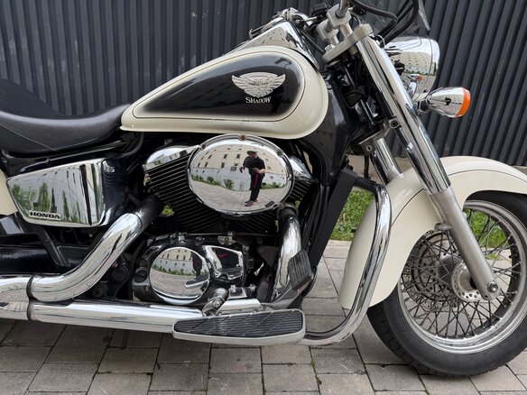 2006 Honda Shadow 400, белый, 499000 рублей - вид 13