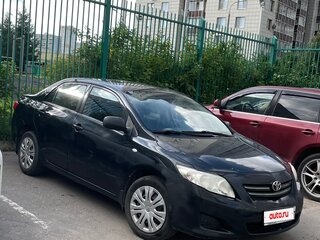 2008 Toyota Corolla AMT X (E140, E150), чёрный, 800000 рублей, вид 1