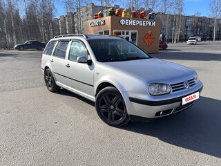 2002 Volkswagen Golf IV, серебристый, 420000 рублей, вид 1