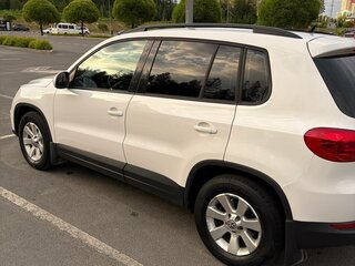 2012 Volkswagen Tiguan I Рестайлинг, белый, 1130000 рублей, вид 4