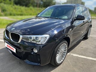 2016 BMW X3 20i xDrive II (F25) Рестайлинг, чёрный, 2200000 рублей, вид 1