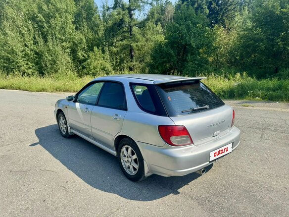 2001 Subaru Impreza II, серебристый, 345000 рублей - вид 6