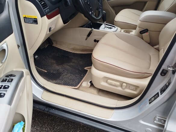 2007 Hyundai Santa Fe II, серебристый, 1250000 рублей - вид 7