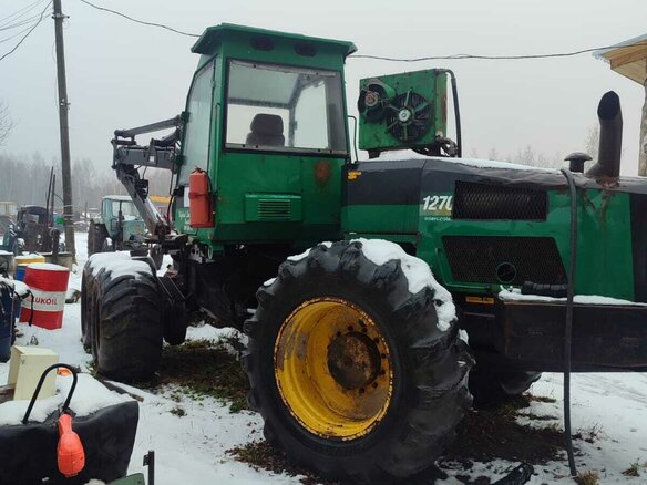 1996 Timberjack 1270B, зелёный, 2000000 рублей - вид 3