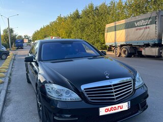 2008 Mercedes-Benz S-Класс 550 Long V (W221), чёрный, 1550000 рублей, вид 1