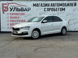 2021 Skoda Rapid II, белый, 1266000 рублей, вид 3