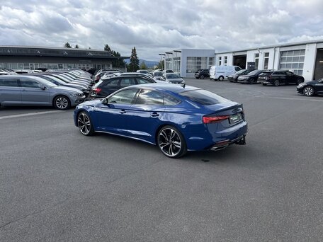 2023 Audi A5 Sportback 35 TFSI II (F5) Рестайлинг, синий, 3780000 рублей, вид 5