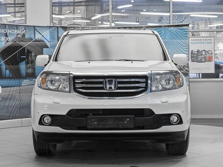 2012 Honda Pilot II Рестайлинг, белый, 2199000 рублей, вид 2