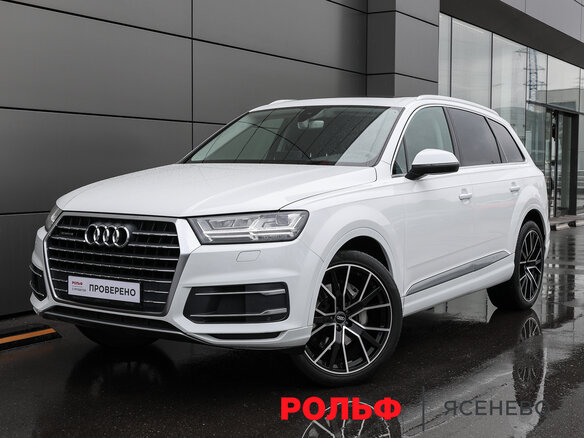 2016 Audi Q7, белый