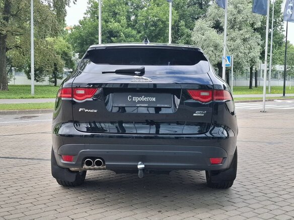 2017 Jaguar F-Pace I, чёрный - вид 5