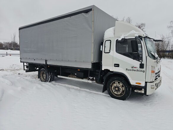 2017 JAC N120, белый