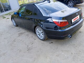 2007 BMW 5 серии 520d V (E60/E61) Рестайлинг, чёрный, 760000 рублей, вид 3