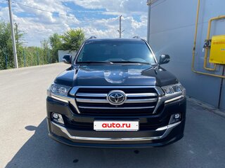 2018 Toyota Land Cruiser 200 Series Рестайлинг 2, чёрный, 11200000 рублей, вид 2