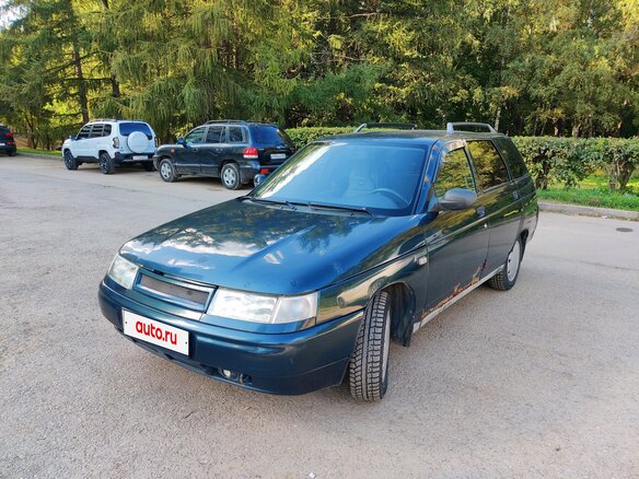 2007 Lada (ВАЗ) 2111, зелёный, 180000 рублей