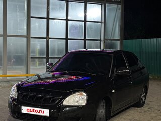 2008 Lada (ВАЗ) Priora I, чёрный, 135000 рублей, вид 1