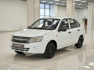2014 Lada (ВАЗ) Granta I, белый, 268000 рублей, вид 2