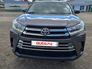 2015 Toyota Highlander III (XU50), серый, 3500000 рублей, вид 1
