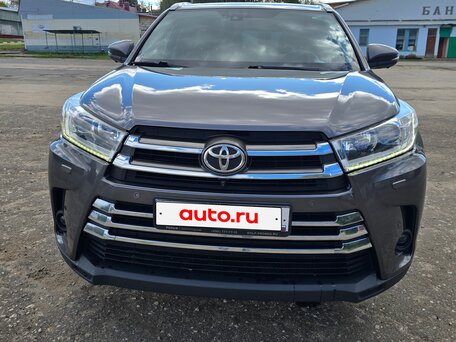 2015 Toyota Highlander III (XU50), серый, 3200000 рублей, вид 1