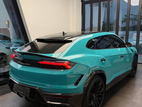 2026 Lamborghini Urus SE I Рестайлинг, голубой - вид 1