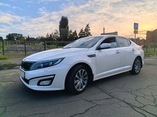 2014 Kia Optima III Рестайлинг, белый, 1150000 рублей, вид 1