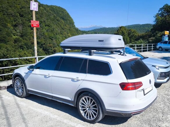 2019 Volkswagen Passat Alltrack DSG7 B8, белый, 2500000 рублей - вид 2