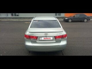 2008 Hyundai Sonata V (NF) Рестайлинг, серебристый, 655000 рублей, вид 2