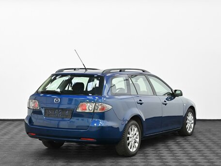 2006 Mazda 6 I (GG) Рестайлинг, синий, 519000 рублей, вид 2