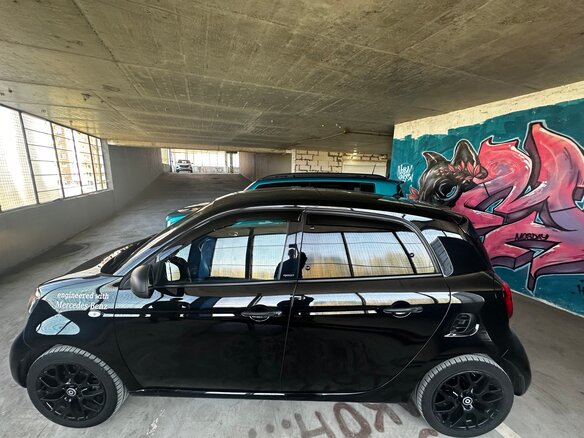 2018 Smart Forfour II, чёрный, 1950000 рублей - вид 8