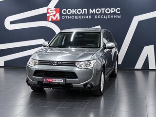 2013 Mitsubishi Outlander III, серый, 1359900 рублей, вид 4