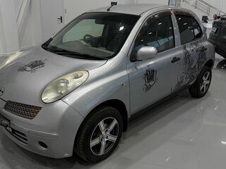 2003 Nissan March III (K12), серебристый, 285000 рублей, вид 1