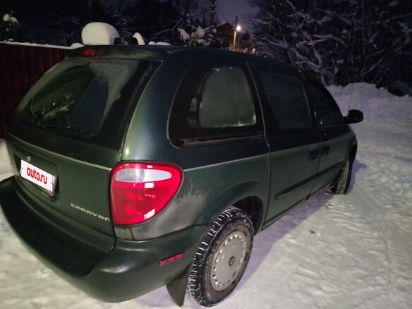 2001 Dodge Caravan 3-speed IV, зелёный, 355000 рублей - вид 9