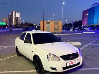 2013 Lada (ВАЗ) Priora I Рестайлинг, белый, 550000 рублей, вид 2