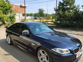 2013 BMW 5 серии 535i xDrive VI (F10/F11/F07) Рестайлинг, синий, 2800000 рублей, вид 3