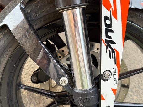 2013 KTM 200 Duke, белый, 160000 рублей, вид 4