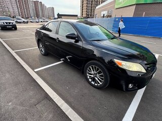 2009 Toyota Camry VI (XV40) Рестайлинг, чёрный, 800000 рублей, вид 3